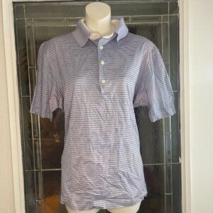 Gran Sasso Golf Polo Shirt Mens Size M Euro 52 Cotton Spandex Blend Stretch